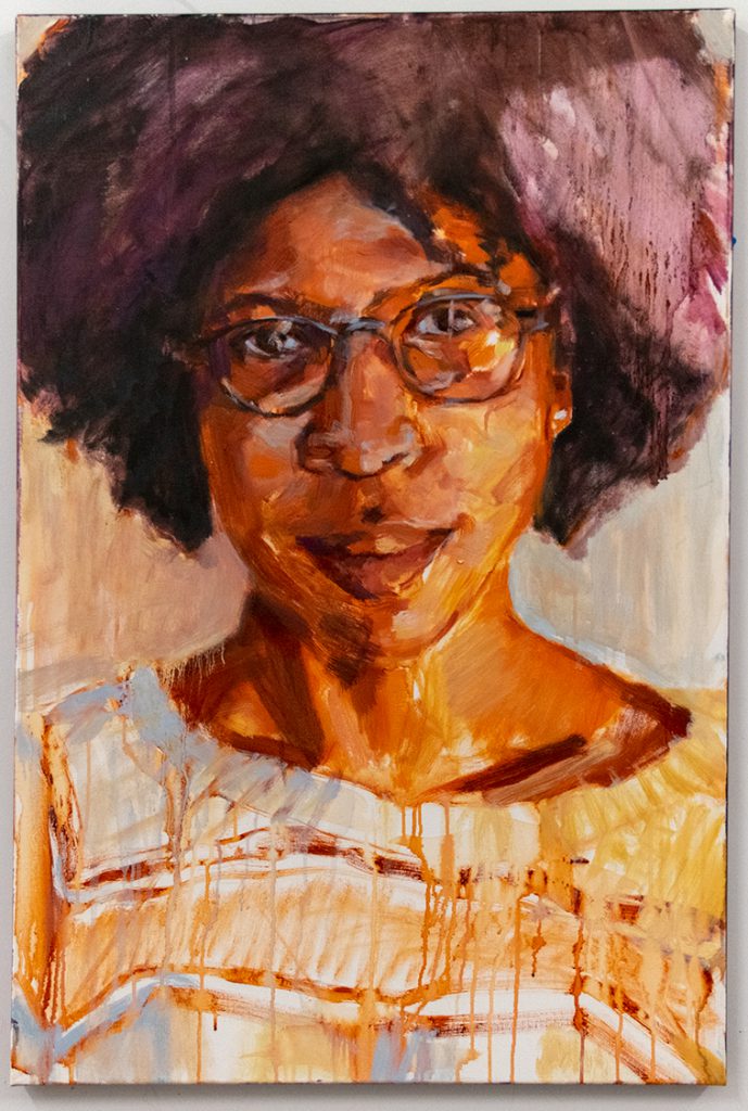 Domenica (No. 1), 2017 Oil on canvas 36" x 24"